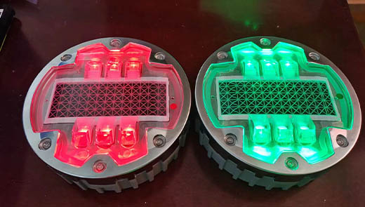 solar road studs